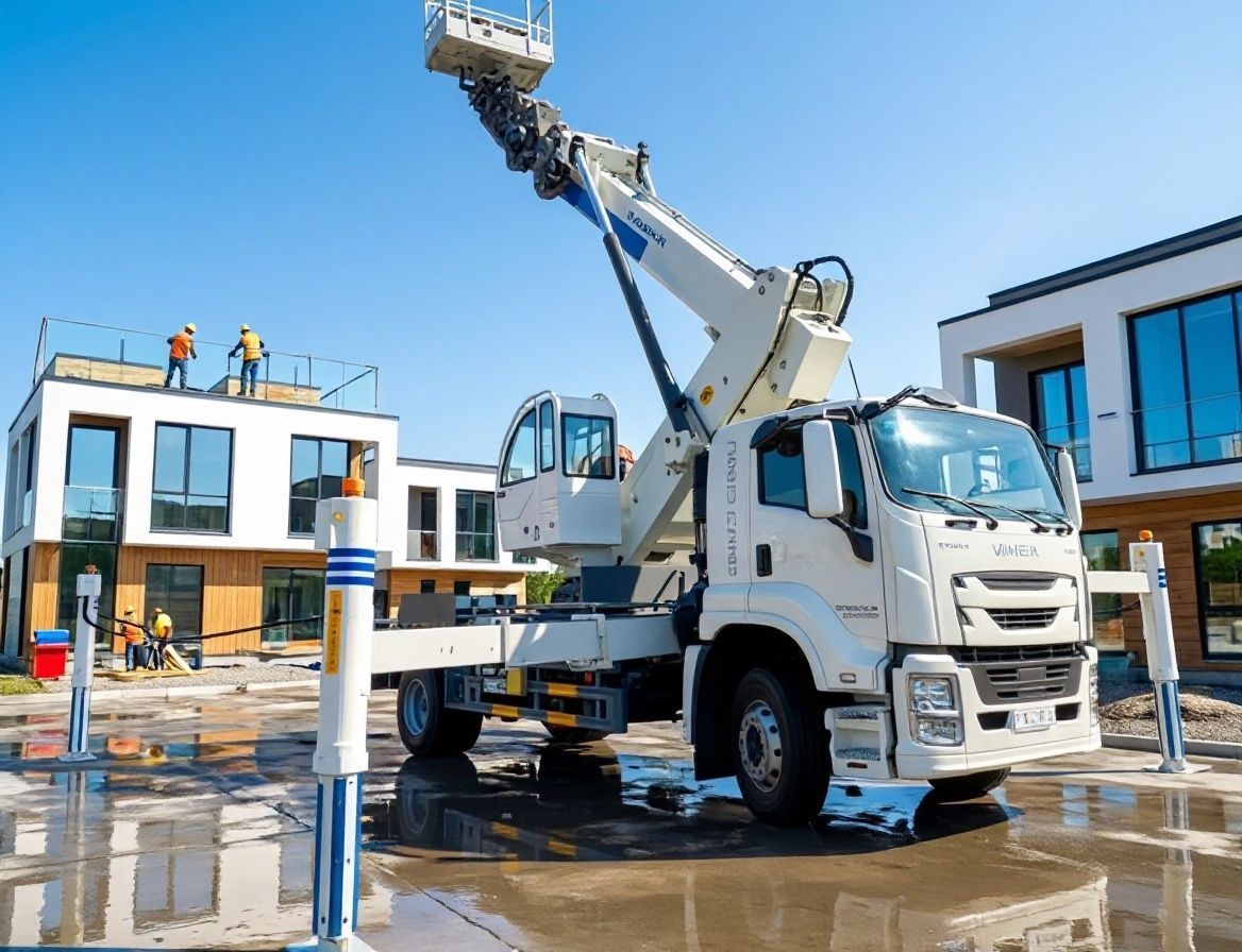 Автовышка с длиной стрелы 45 м