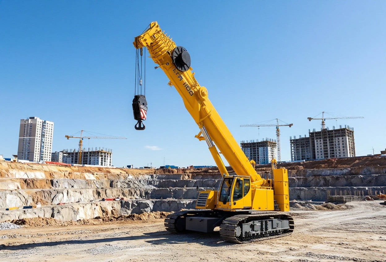 Кран на гусеничном ходу Liebherr LTR 1100