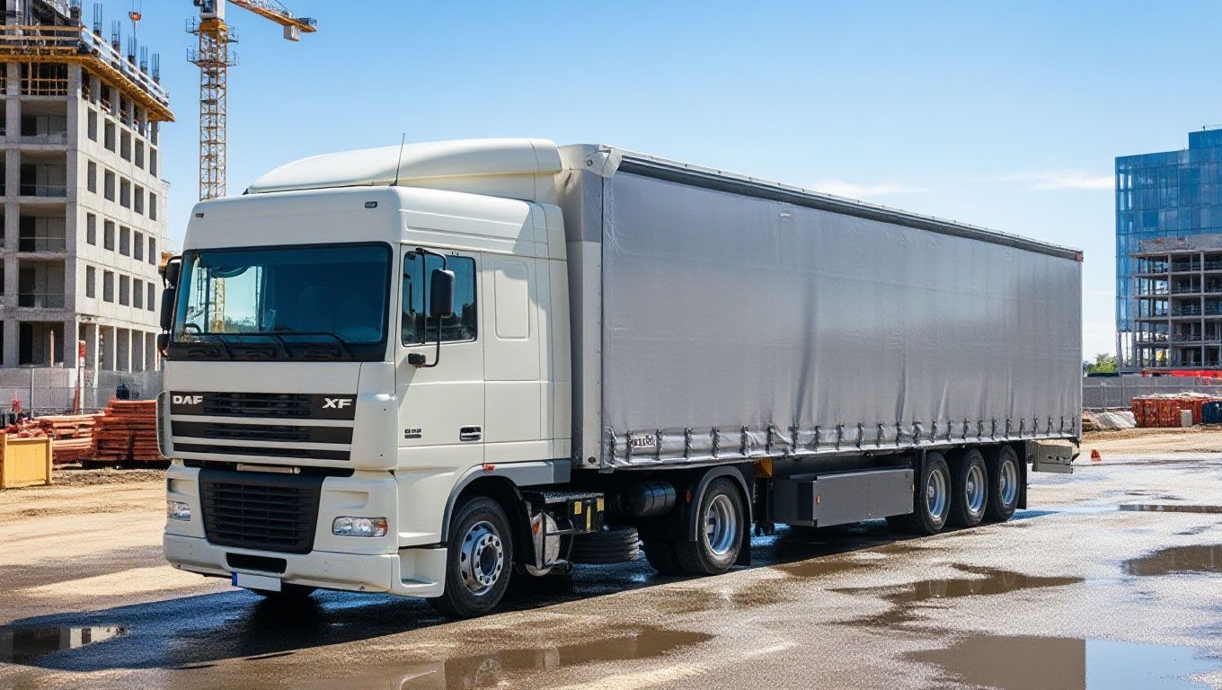 Тентованная фура на базе Тягача MAN / DAF