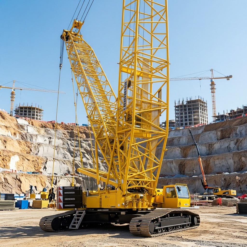 Кран на гусеничном ходу Liebherr LR 1350/1